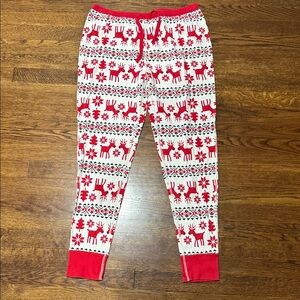Hanna Andersson Red Pajama Pants large men